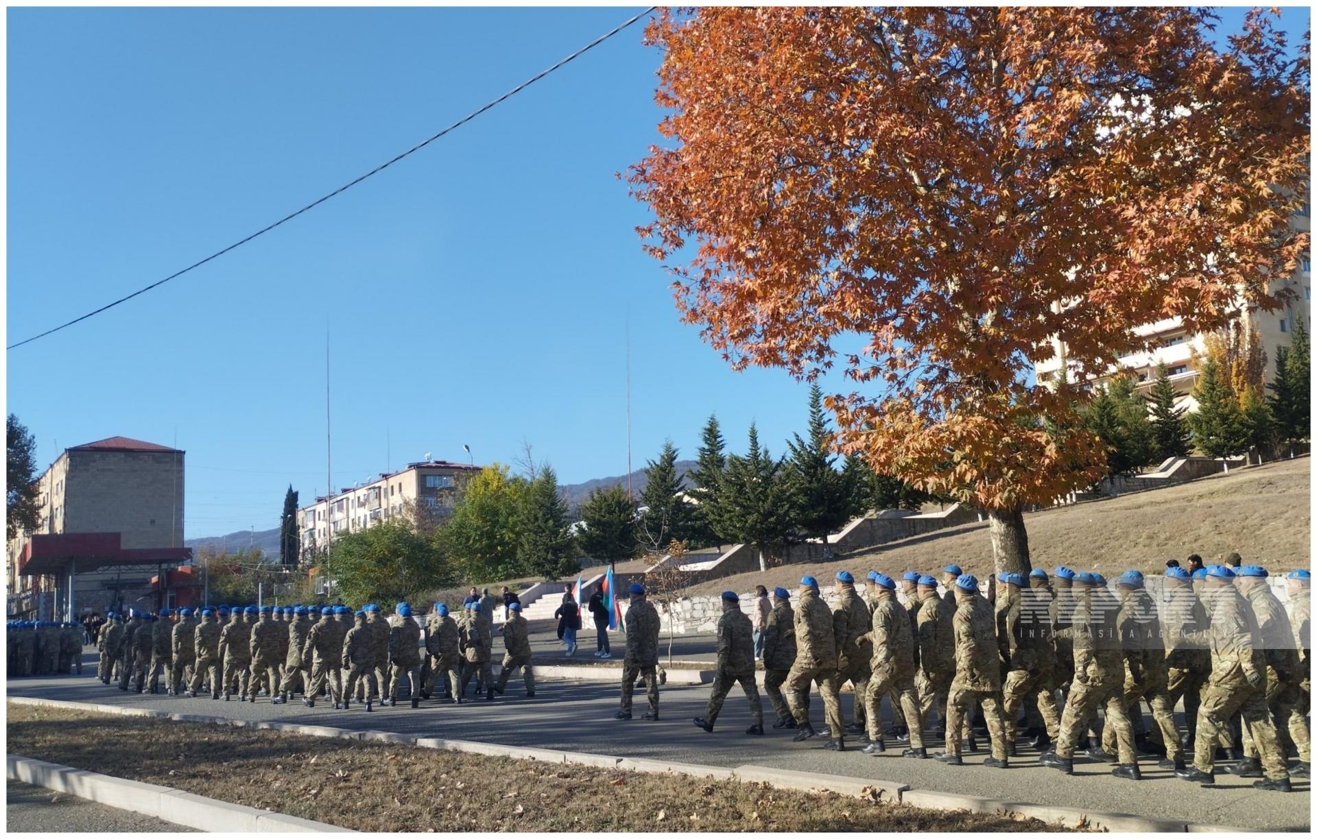 Xankəndidə yürüş keçirildi (FOTO)