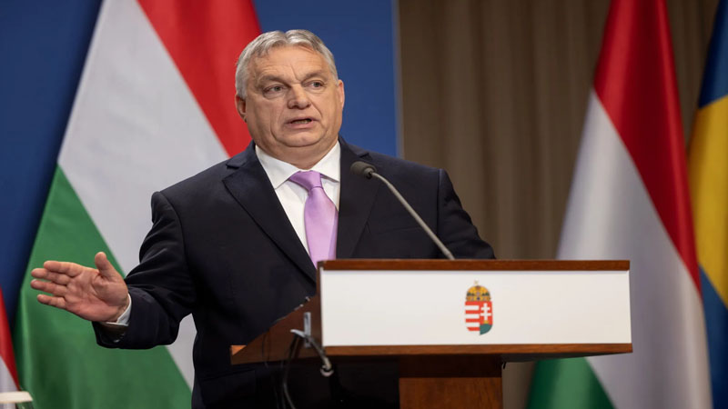 Orban Aİ-nin Rusiyaya qarşı sanksiyalarını Trampın andiçmə mərasiminə qədər uzatmaqdan imtina etdi